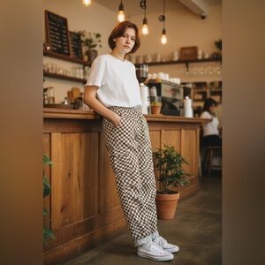 Aeropostale checkered carpenter pants. Size L